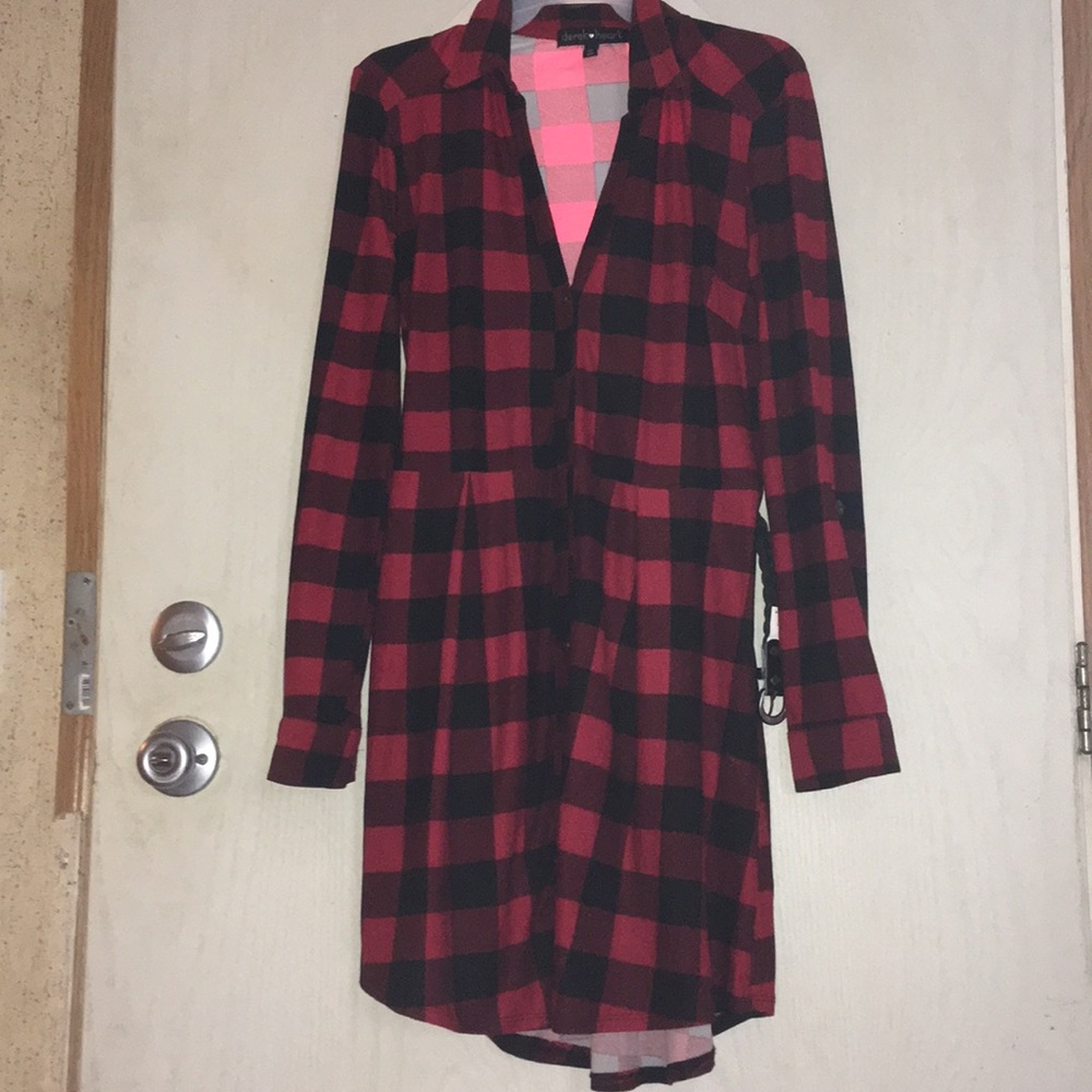 Flannel dress